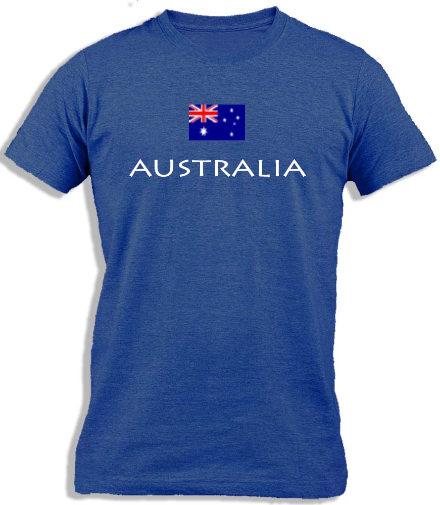 Ay Cabron™ Australia With Flag | Australian Flag Cotton T-Shirt For Kids