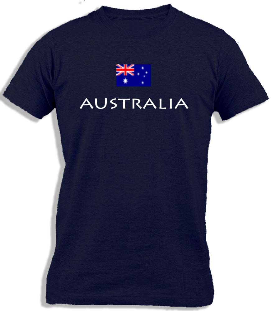 Ay Cabron™ Australia With Flag | Australian Flag Cotton T-Shirt For Kids