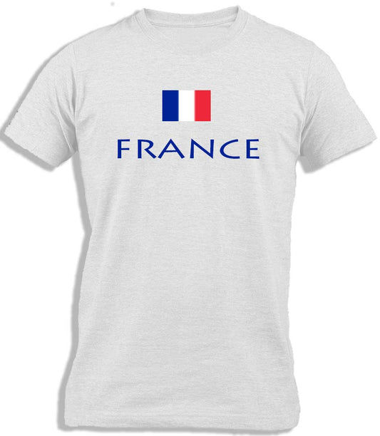 Ay Cabron™ France With Flag | French Flag Cotton T-Shirt For Kids