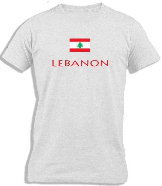 Ay Cabron™ Lebanon With Flag | Lebanese Flag Cotton T-Shirt For Kids