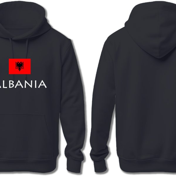 ALBANIA WITH FLAG FOR KIDS