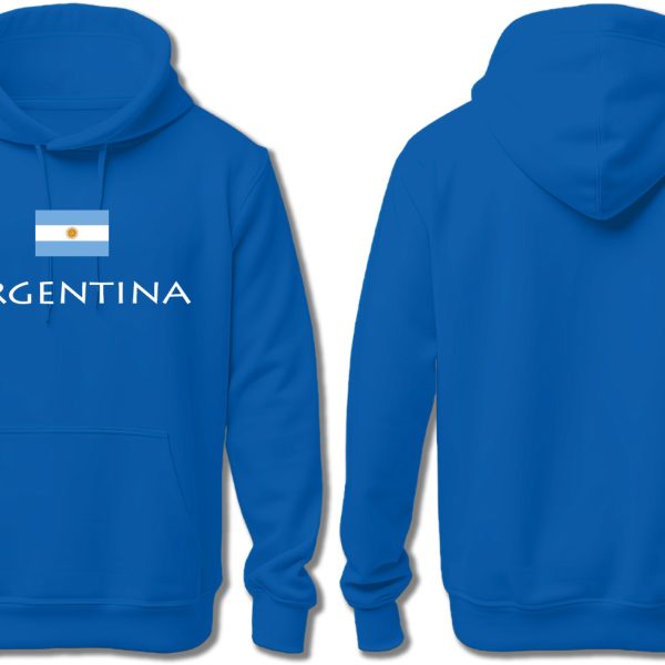 ARGENTINA WITH FLAG