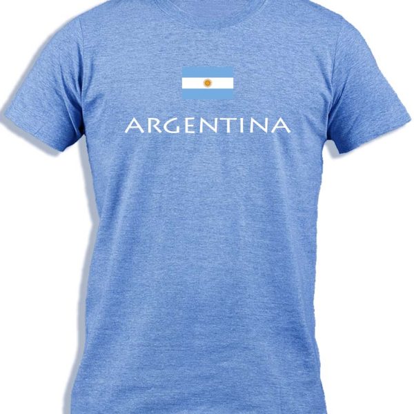 ARGENTINA WITH FLAG FOR KIDS