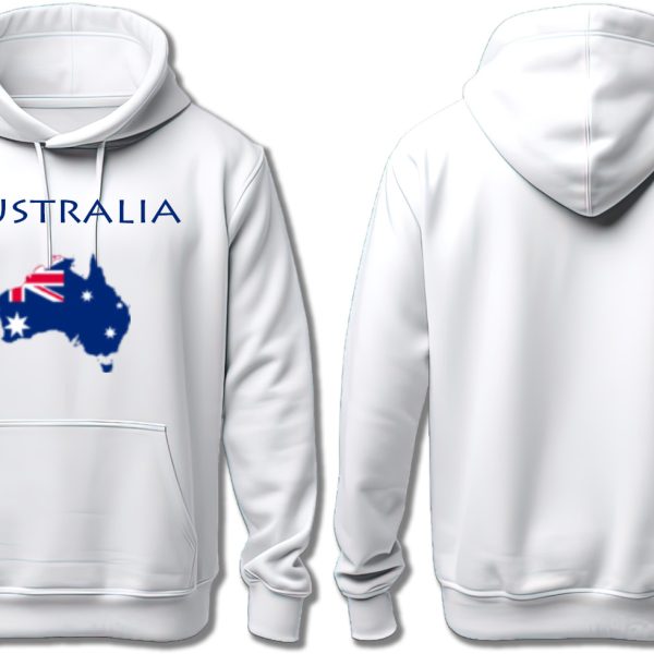 AUSTRALIAN MAP FLAG