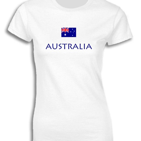 AUSTRALIA WITH FLAG