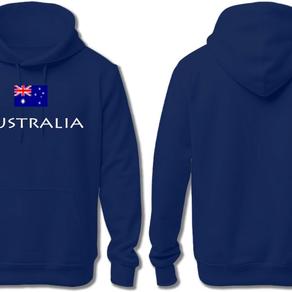 AUSTRALIA WITH FLAG FOR KIDS
