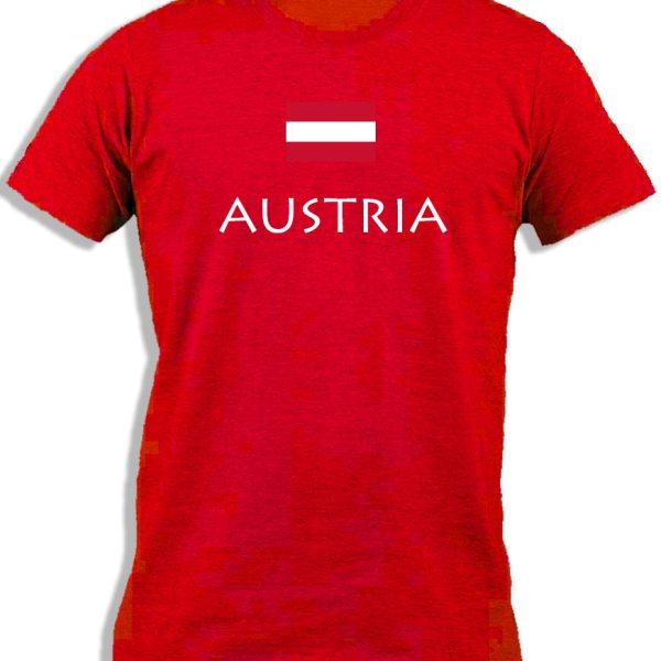 AUSTRIA WITH FLAG FOR KIDS