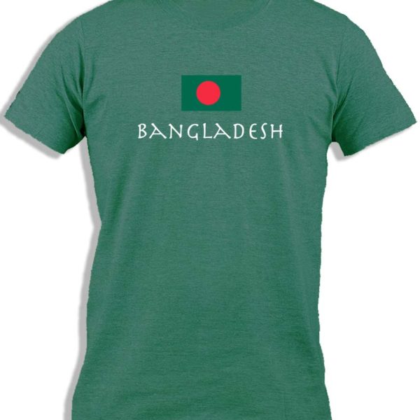 BANGLADESH WITH FLAG