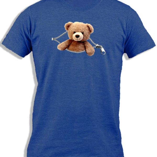TEDDY BEAR INSIDE ZIPPER