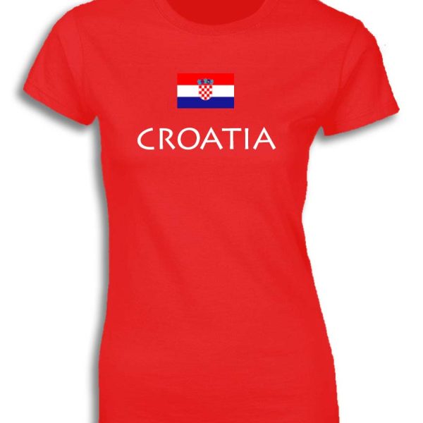 CROATIA WITH FLAG