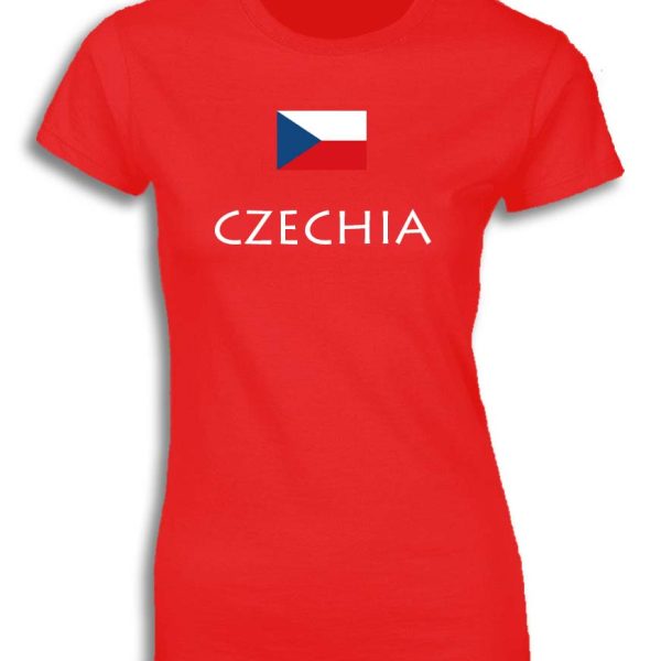 CZECHIA WITH FLAG