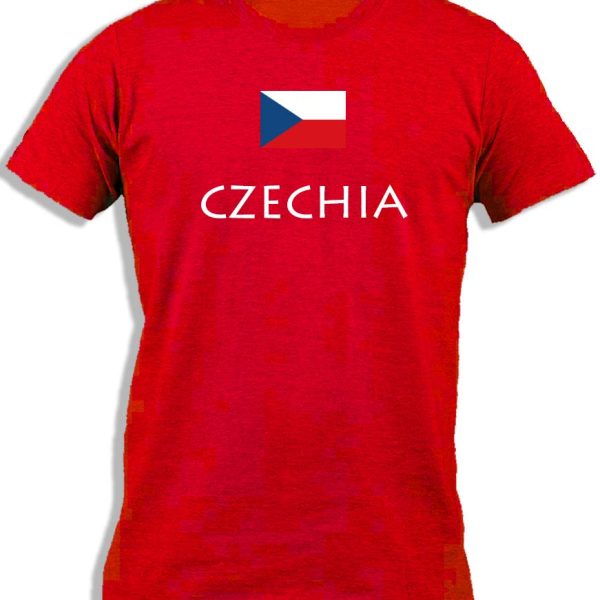 CZECHIA WITH FLAG