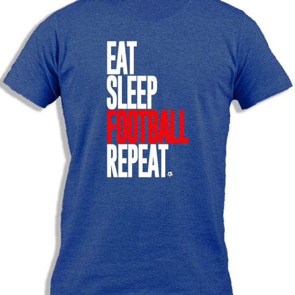 EAT SLEEP FOOTBALL REPEAT FOR KIDS