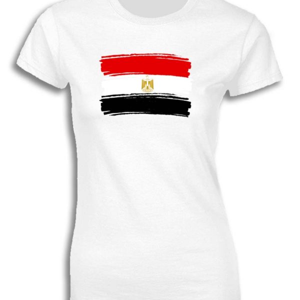 EGYPT PAINTED FLAG