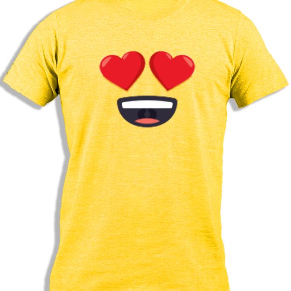 EMOJI FACE BEAMING WITH HEART EYES