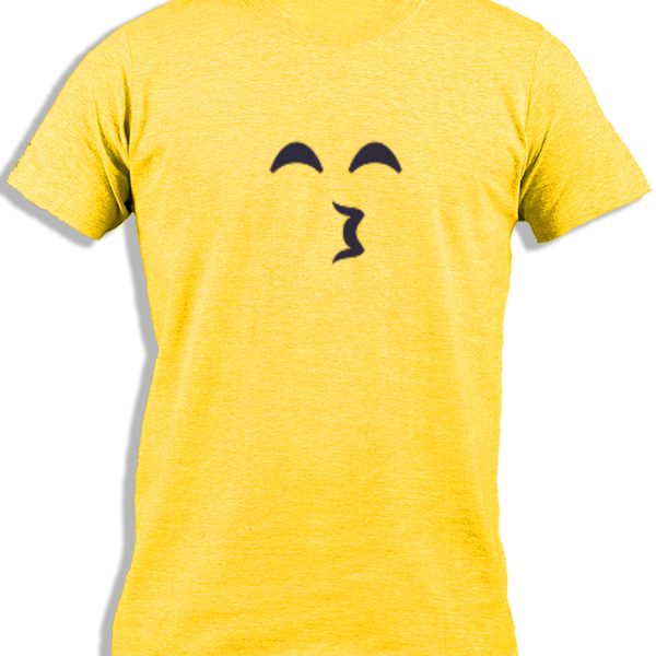 EMOJI FACE KISSING WITH SMILING EYES