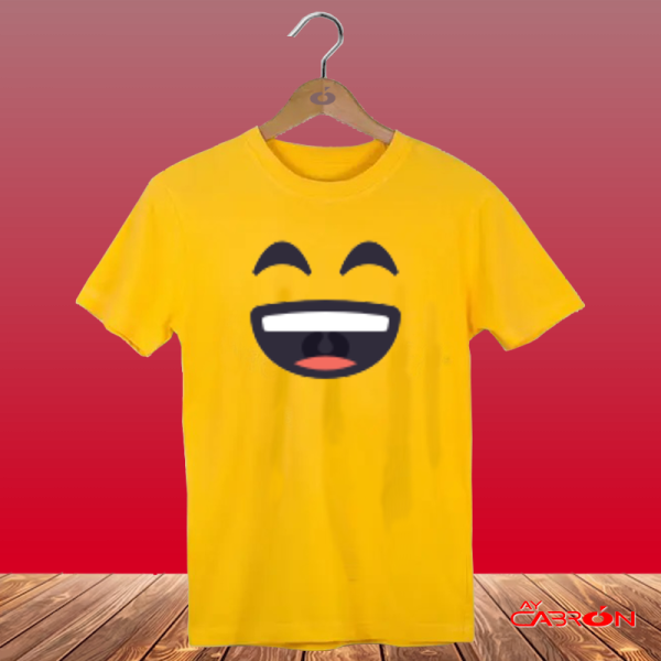 EMOJI FACE GRINNING WITH SMILING EYES FOR KIDS