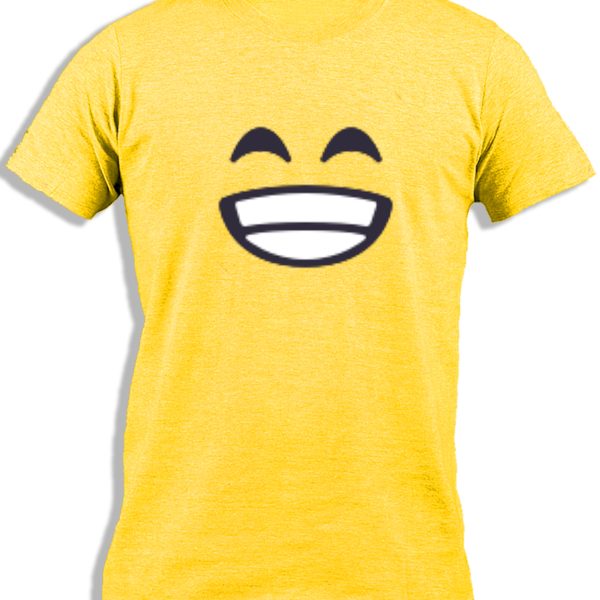 EMOJI FACE BEAMING WITH SMILING EYES FOR KIDS