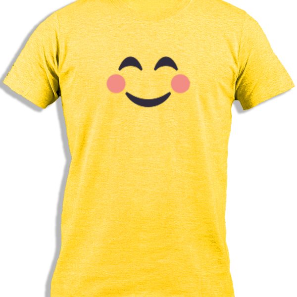 EMOJI FACE SMILE WITH CHEEKS