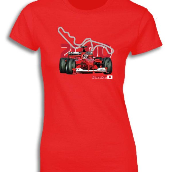 2000 MICHAEL SCHUMACHER SUZUKA FOR WOMEN