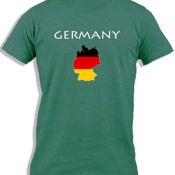GERMANY MAP FLAG