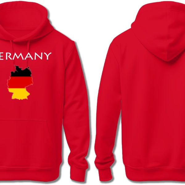 GERMANY MAP FLAG