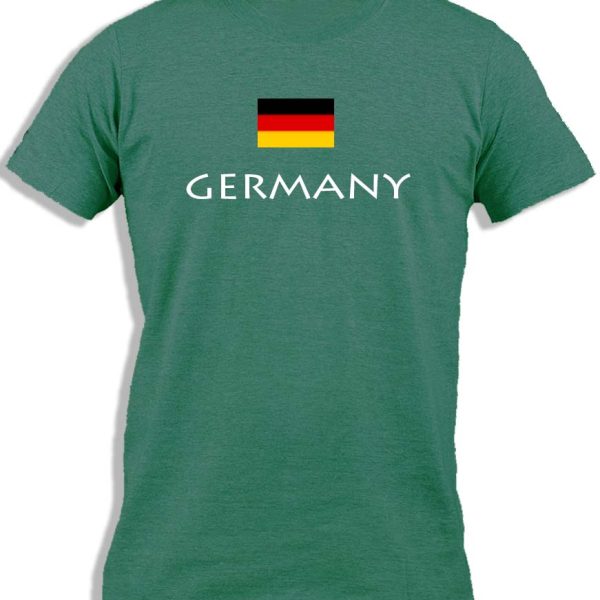 GERMANY WITH FLAG FOR KIDS