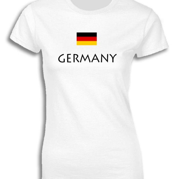 GERMANY WITH FLAG FOR WOMEN