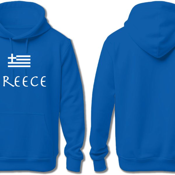 GREECE WITH FLAG