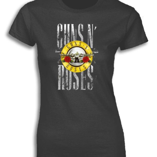 GUNS N' ROSES BIG LETTERS FOR WOMEN