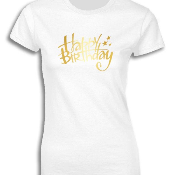 HAPPY BIRTHDAY GOLDEN FOR WOMEN