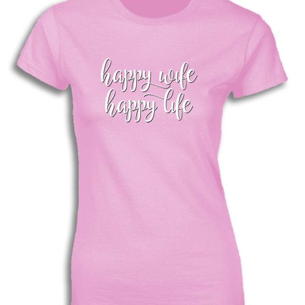 HAPPY WIFE HAPPY LIFE FOR WOMEN