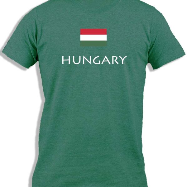 HUNGARY WITH FLAG FOR KIDS