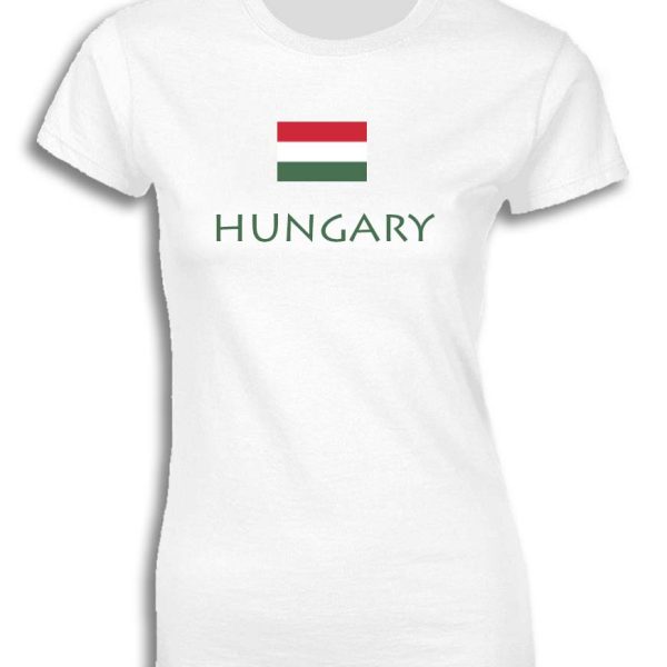 HUNGARY WITH FLAG FOR WOMEN