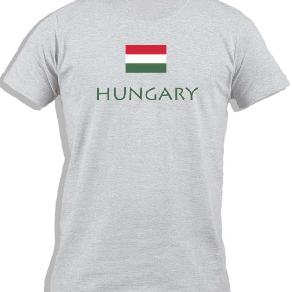 HUNGARY WITH FLAG