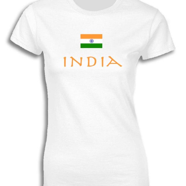 INDIA WITH FLAG FOR WOMEN