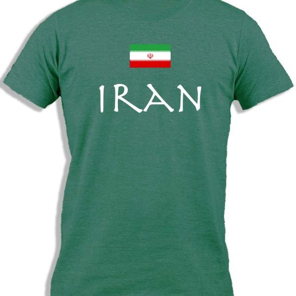 IRAN WITH FLAG
