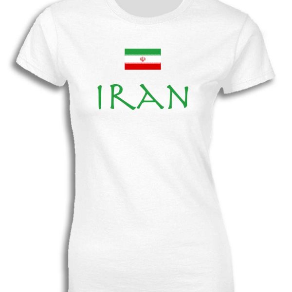 IRAN WITH FLAG FOR WOMEN