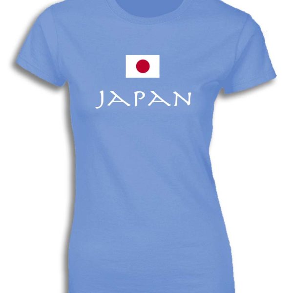 JAPAN WITH FLAG FOR WOMEN