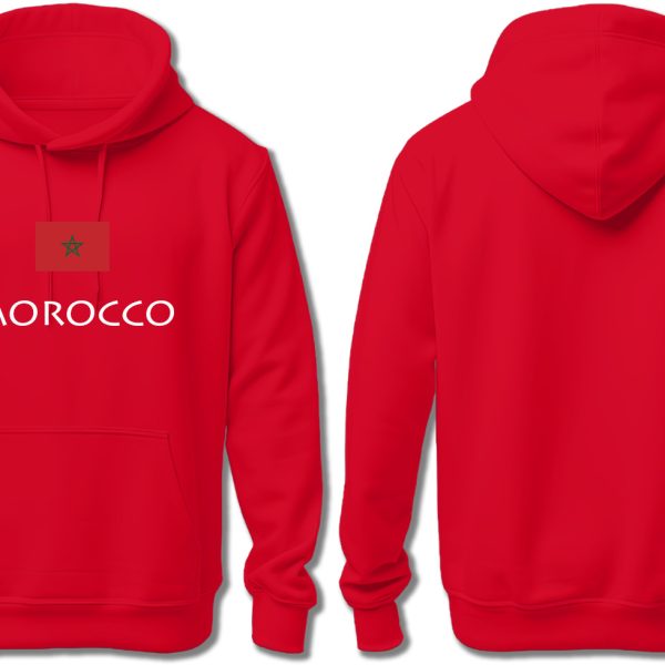 MOROCCO WITH FLAG FOR KIDS