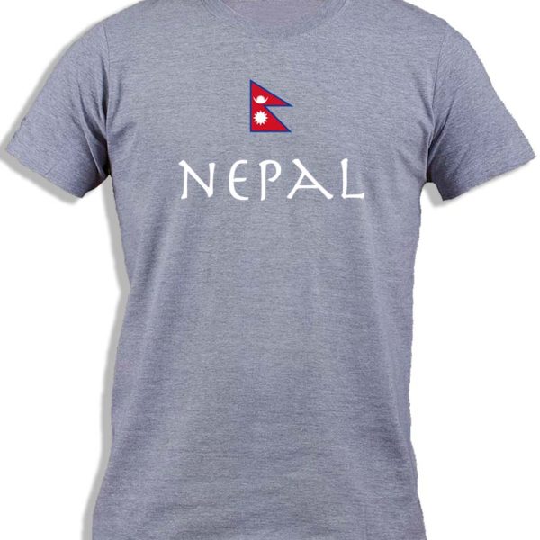 NEPAL WITH FLAG FOR KIDS