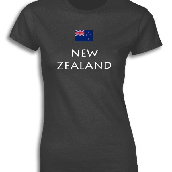 NEW ZEALAND WITH FLAG FOR WOMEN