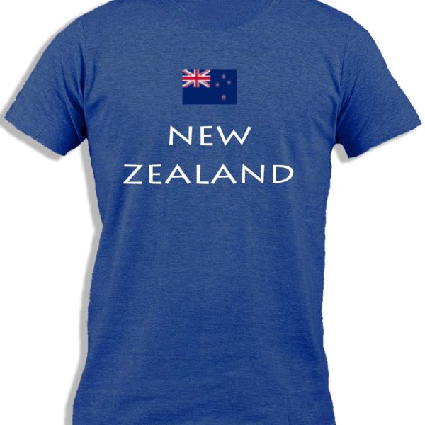NEW ZEALAND WITH FLAG FOR KIDS