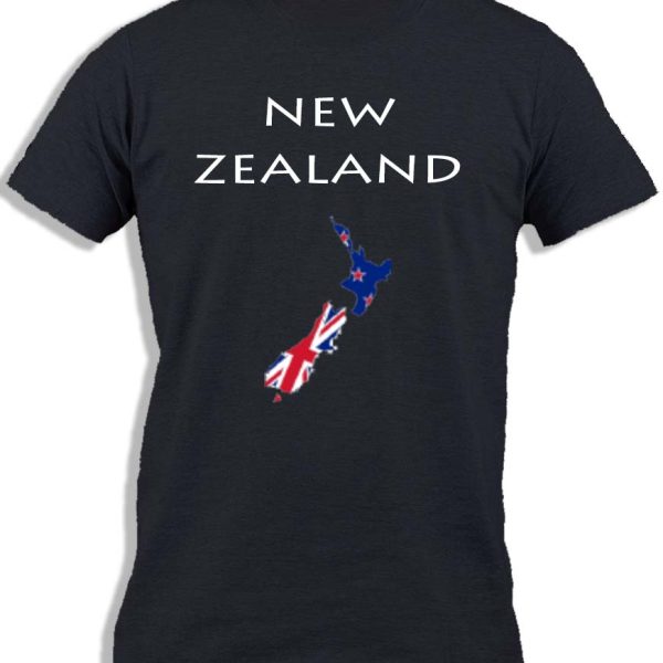 NEW ZEALAND MAP FLAG FOR KIDS
