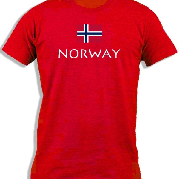 NORWAY WITH FLAG FOR KIDS