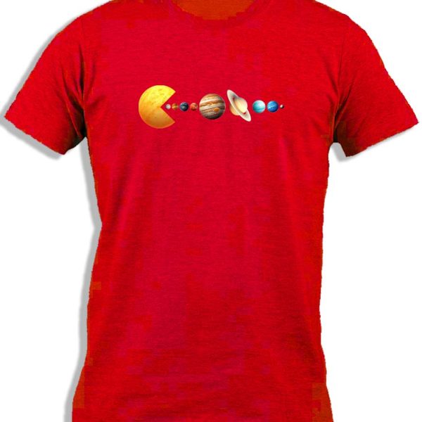 PACMAN EATING PLANETS