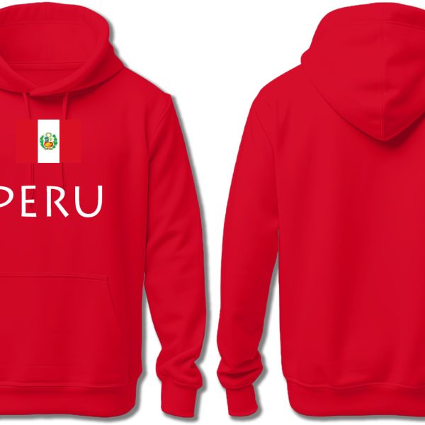 PERU WITH FLAG FOR KIDS