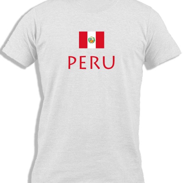 PERU WITH FLAG