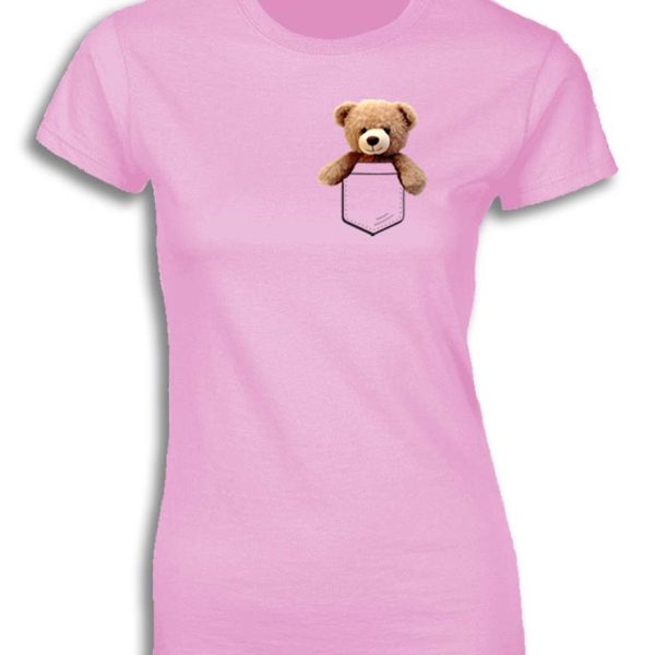TEDDY BEAR INSIDE POCKET FOR WOMEN