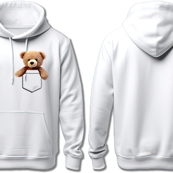 TEDDY BEAR INSIDE POCKET FOR KIDS